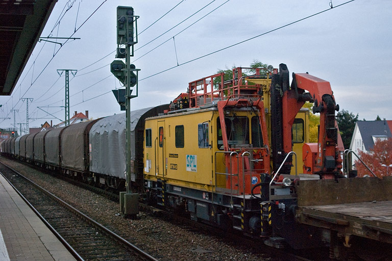 Plasser&Theurer MTW-10 mit FZT 56166 bei km 16,8 (Oktober 2008)