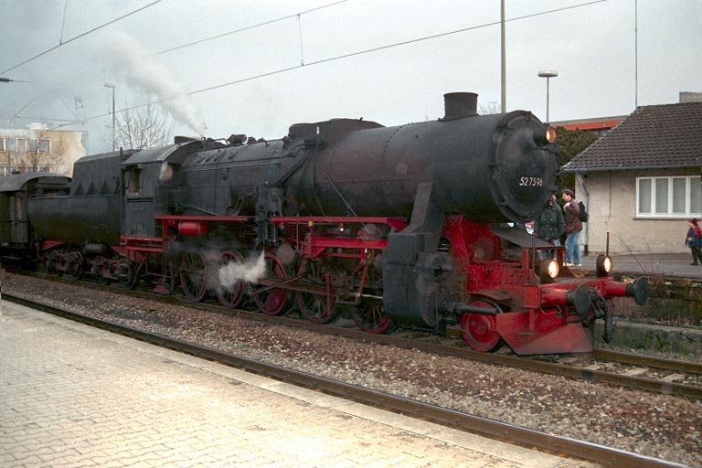 52 7596 bei km 26,0 (Dezember 1996)