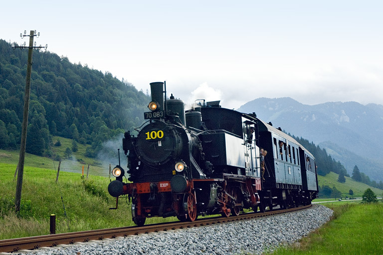 70 083 bei Fischbachau (Juli 2011)