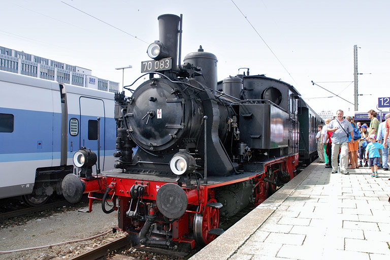 70 083 in M&uuml;nchen-Ost (Juli 2007)