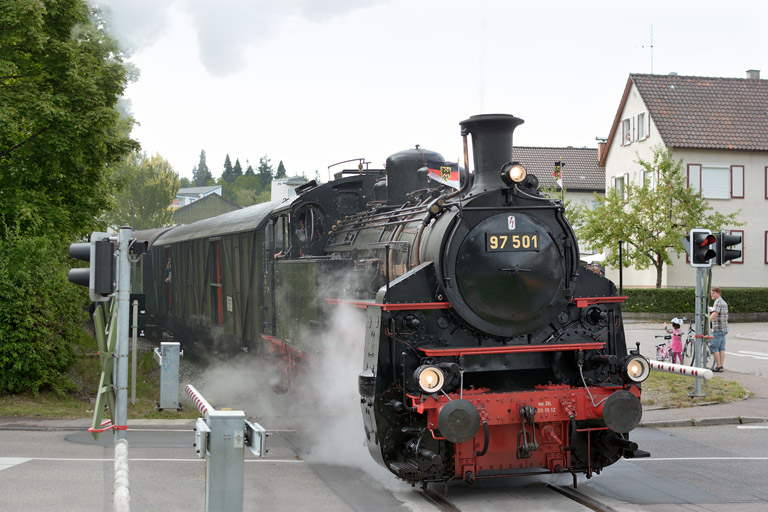 97 501 in Welzheim (September 2013)