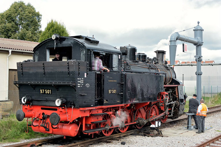 97 501 in Welzheim (September 2013)