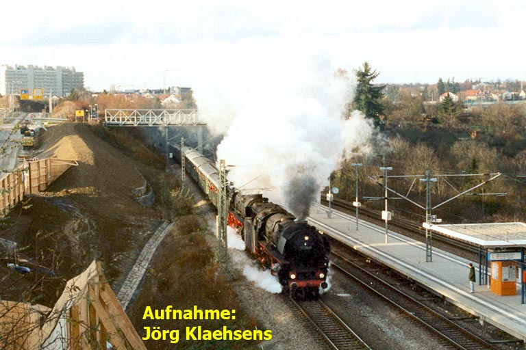 01 1066 und 01 1100 in Stuttgart-Vaihingen (1996)