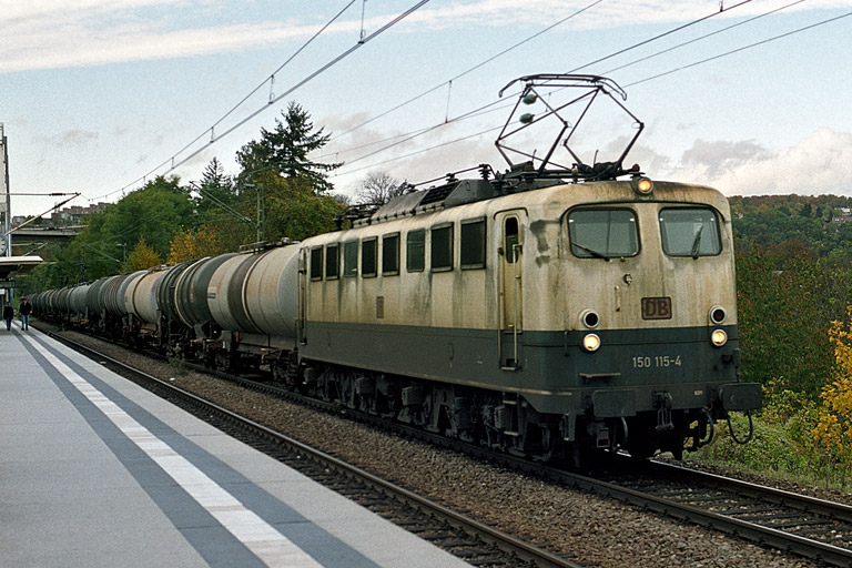 150 115 bei km 14,2 (Oktober 2002)