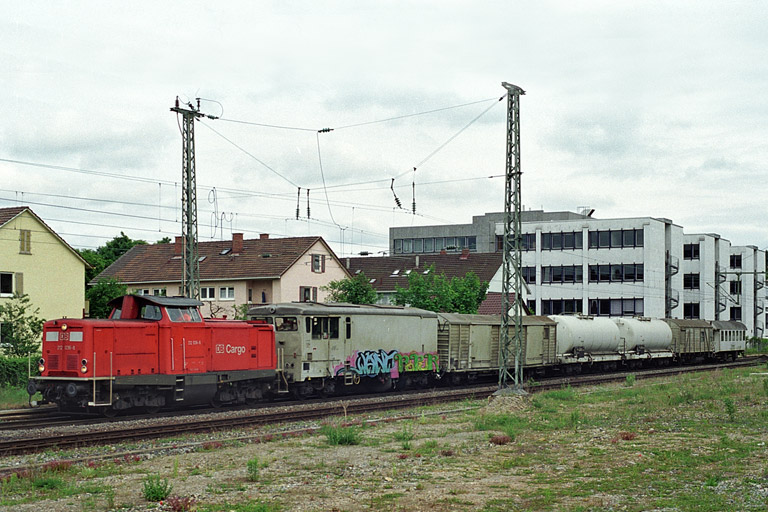 212 036 bei km 8,6 (Mai 2003)
