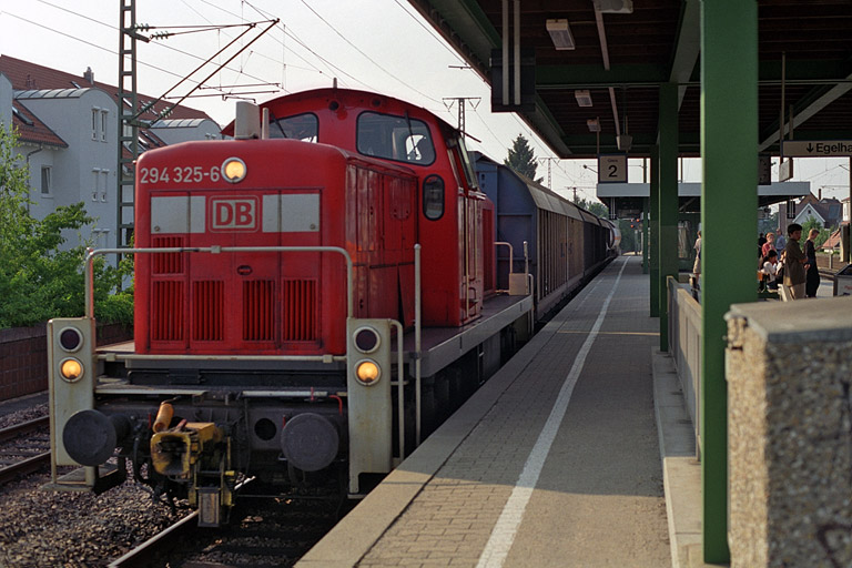 294 325 bei km 16,8 (Fr&uuml;hjahr 2003)
