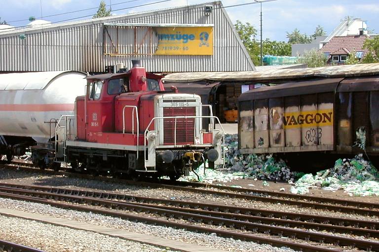 365 115 bei km 15,4 (Juli 2000)