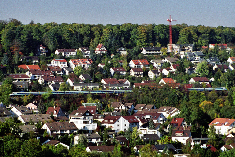 Baureihe ETR 470 bei km 12,6 (Oktober 2001)