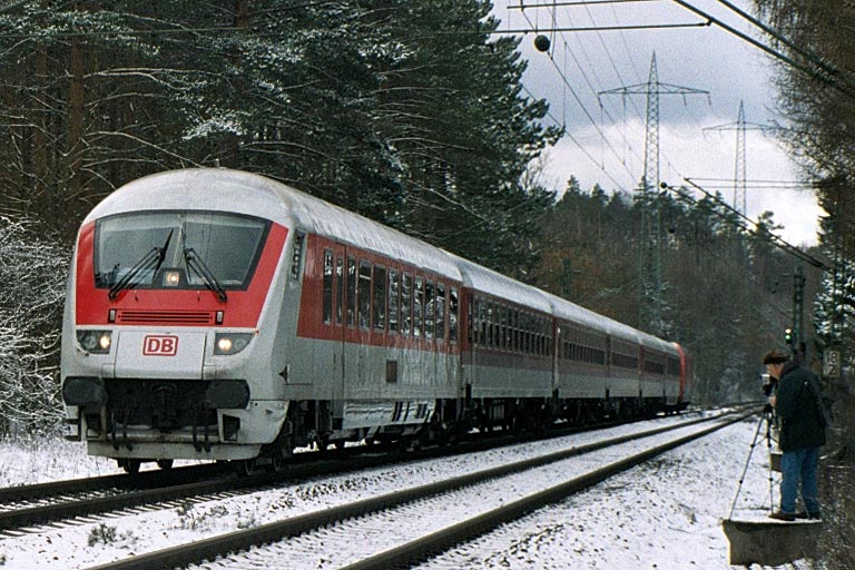 Intercity bei km 18,2 (M&auml;rz 2000)
