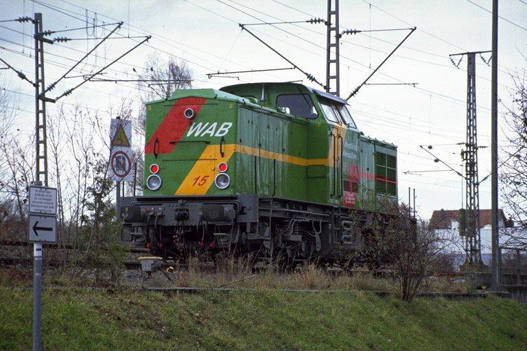WAB 15 bei km 16,2 (November 2000)