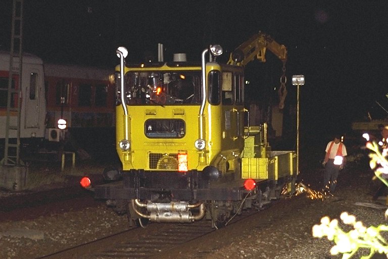 Schwerkleinwagen bei km 16,0 (September 1999)