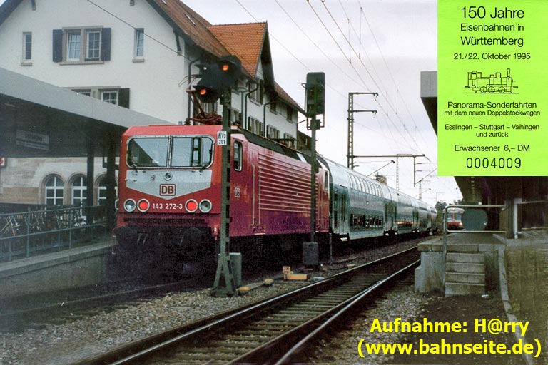 143 272 bei km 15,8 (Oktober 1995)