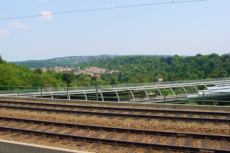 Mit dem Panoramabahnexpreß von Stuttgart Hbf nach Vaihingen