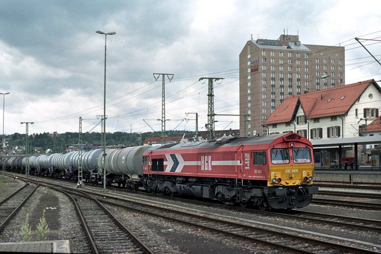 HGK DE 668 bei km 15,6 (Juni 2004)