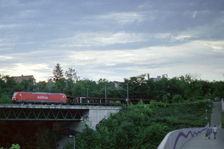 185 167 bei km 14,6 (August 2005)