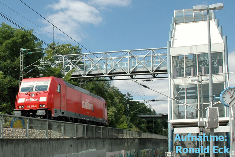 185 212 bei km 14,0 (August 2005)