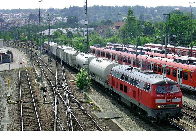 225 150 bei km 16,0 (Juni 2005)