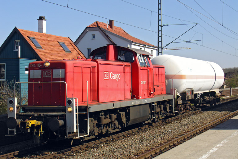294 115 bei km 16,6 (April 2005)