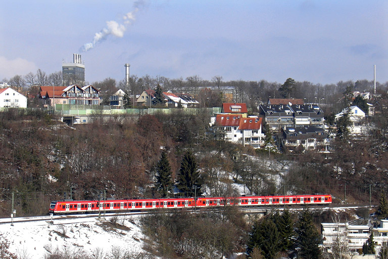 Baureihe 423 als Cisalpino-Ersatzzug (März 2005)
