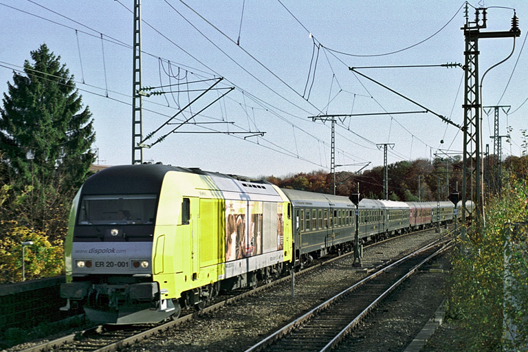 ER 20-001 bei km 16,8 (Oktober 2005)
