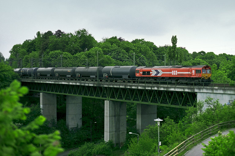 HGK DE 64 bei km 14,6 (Mai 2005)