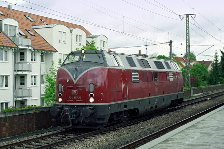 V 200 117 in Stuttgart-Rohr