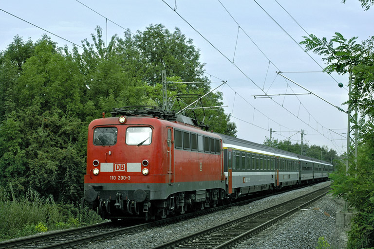 110 200 mit CIS 2801 bei km 12,8 (September 2006)