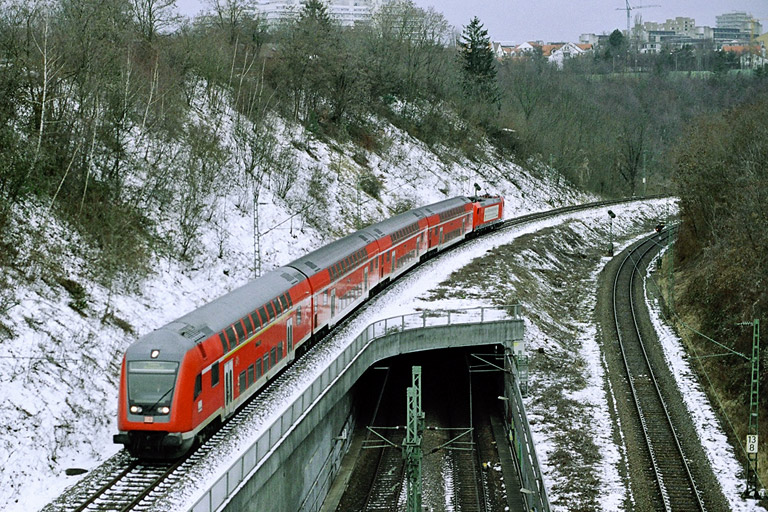 146 201 bei km 13,8 (Februar 2006)
