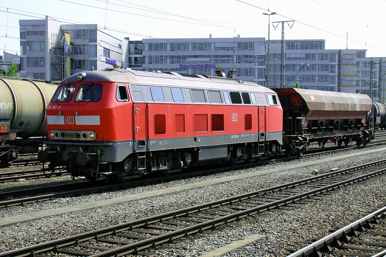 218 397 bei km 15,8 (Mai 2006)