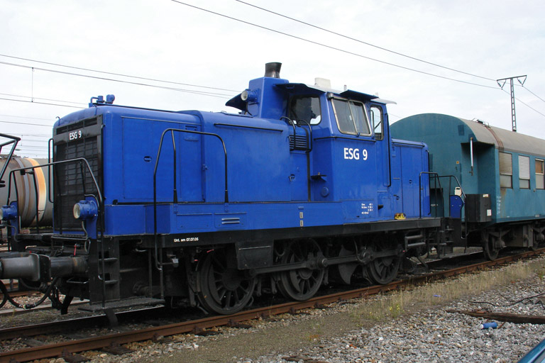 ESG 9 (ex-DB 364 778) bei km 15,8 (September 2006)