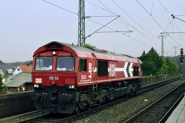 HGK DE 62 bei km 16,6 (September 2006)