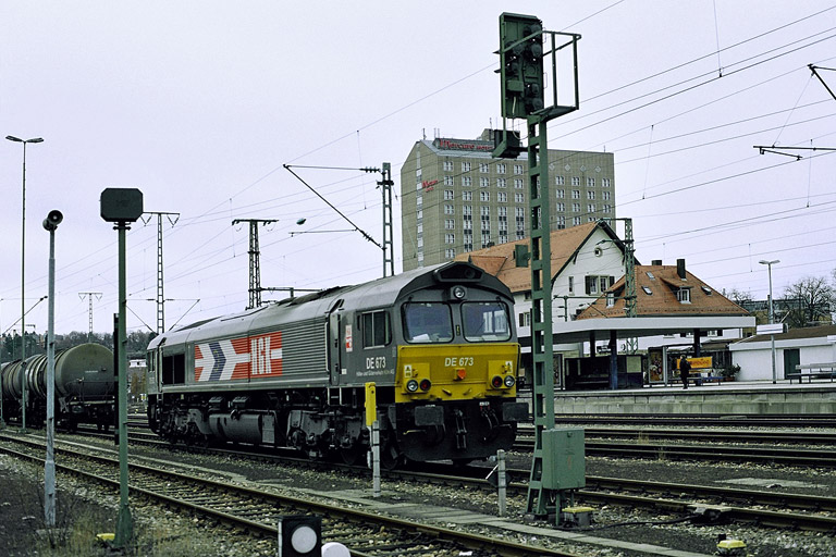 HGK DE 673 bei km 15,6 (Februar 2006)