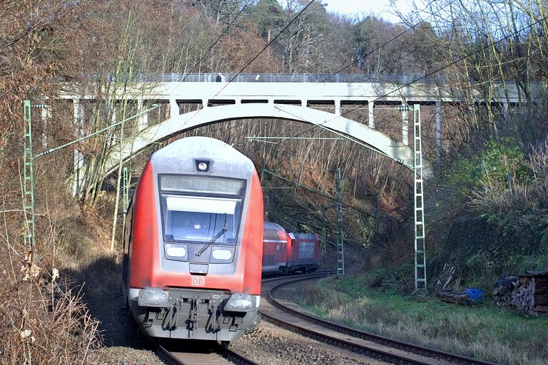 RE 19655 bei km 10,8 (Dezember 2006)