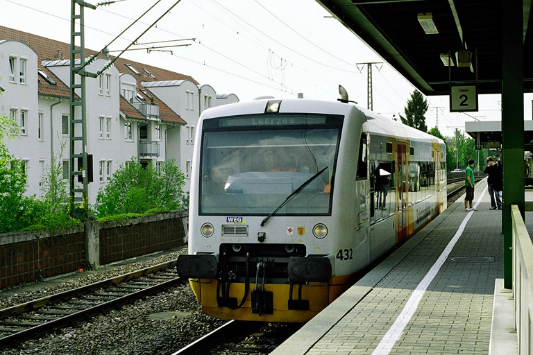 Sch&ouml;nbuchbahn-Regioshuttle 432 bei km 16,8 (Mai 2006)