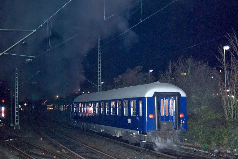 41 018 und 01 1066 bei km 15,8 (Dezember 2006)