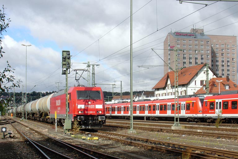 185 289 mit CFN 63890 bei km 15,6 (Juli 2007)