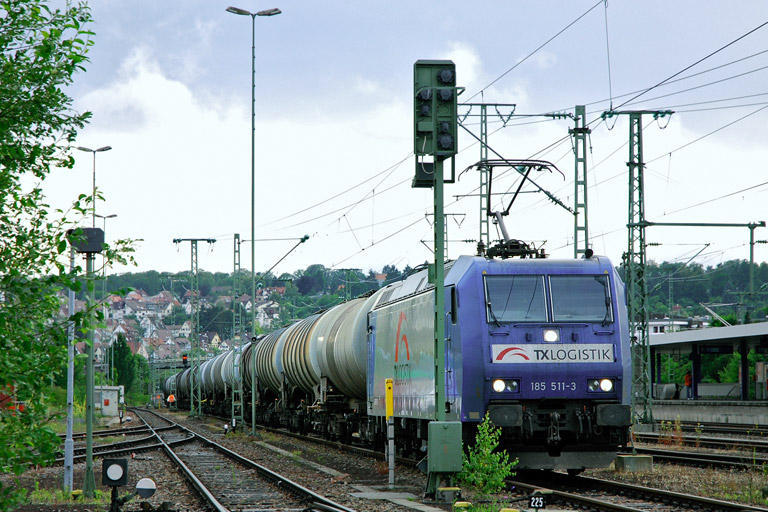 185 511 bei km 15,6 (Juli 2007)