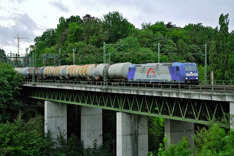 185 511 bei km 14,6 (Juli 2007)