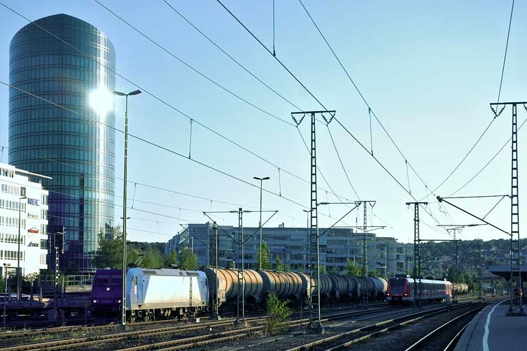 185 521 bei km 15,6 (August 2007)