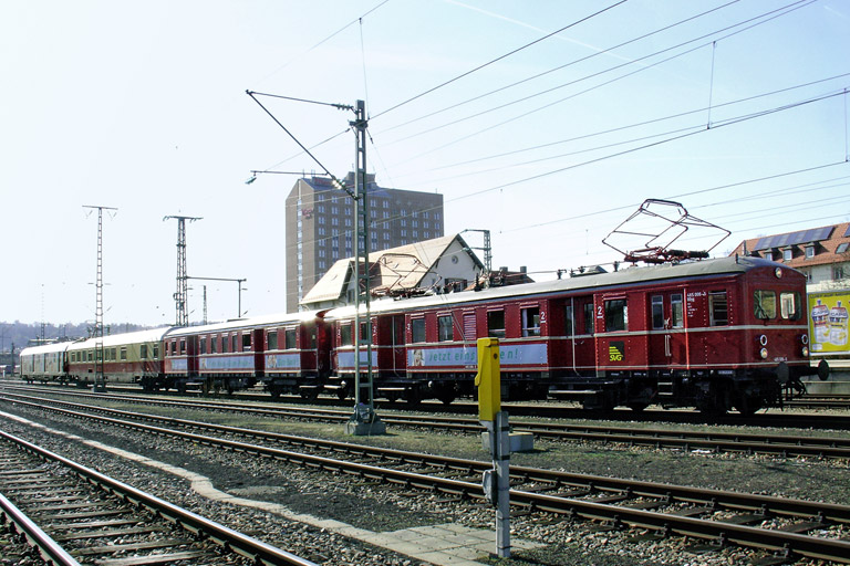 465 006/865 606 bei km 15,6 (M&auml;rz 2007)