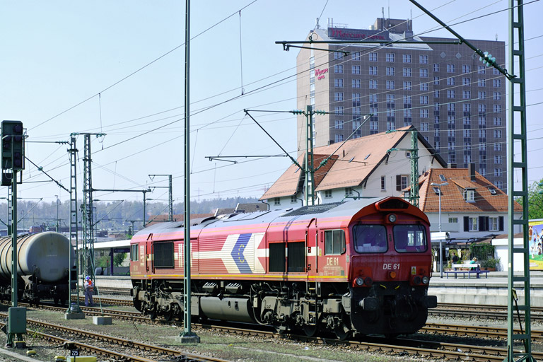 HGK DE 61 bei km 15,8 (April 2007)