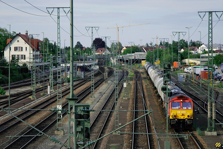 HGK DE 670 bei km 15,8 (Juni 2007)