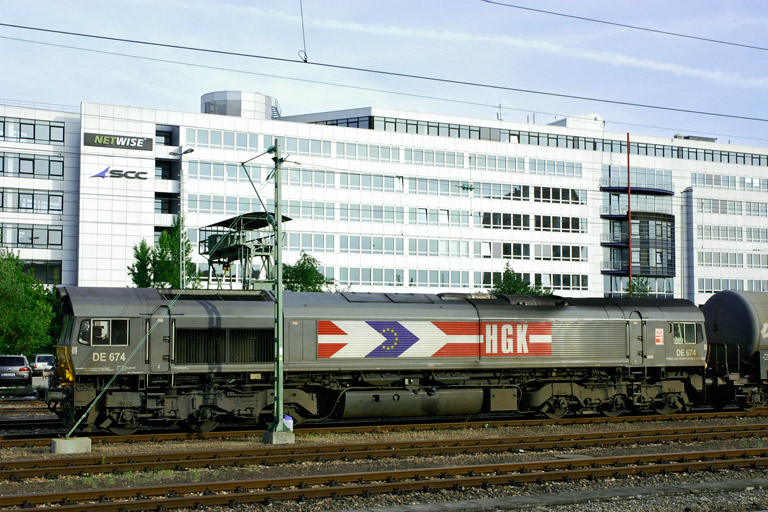 HGK DE 674 bei km 15,8 (Mai 2007)