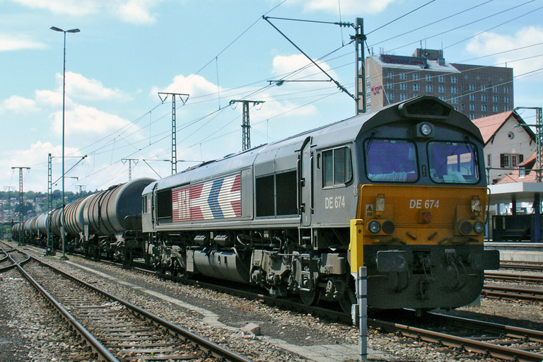 HGK DE 674 bei km 15,8 (Mai 2007)