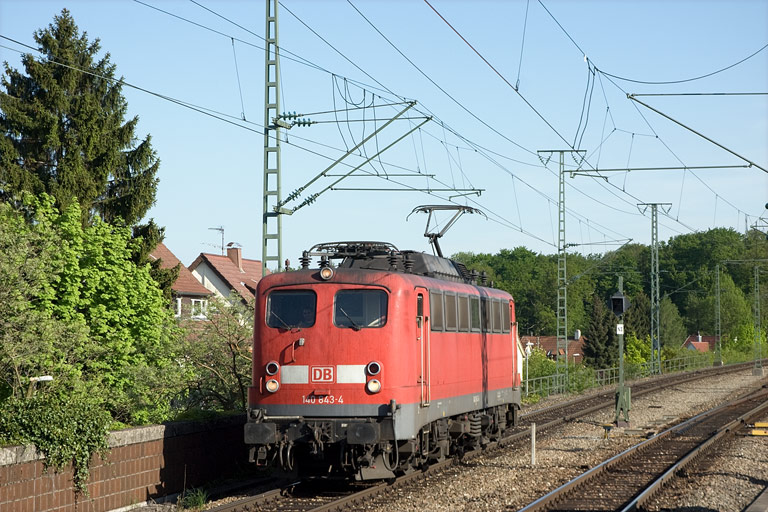 140 843 bei km 16,8 (Mai 2008)