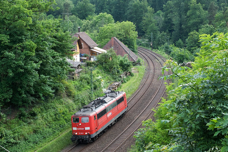 151 168 bei km 11,0 (Juni 2008)