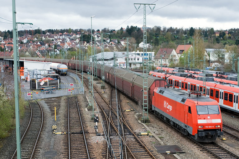 152 024 bei km 16,0 (April 2008)