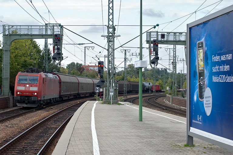 185 087 mit FE 44691 bei km 16,6 (September 2008)
