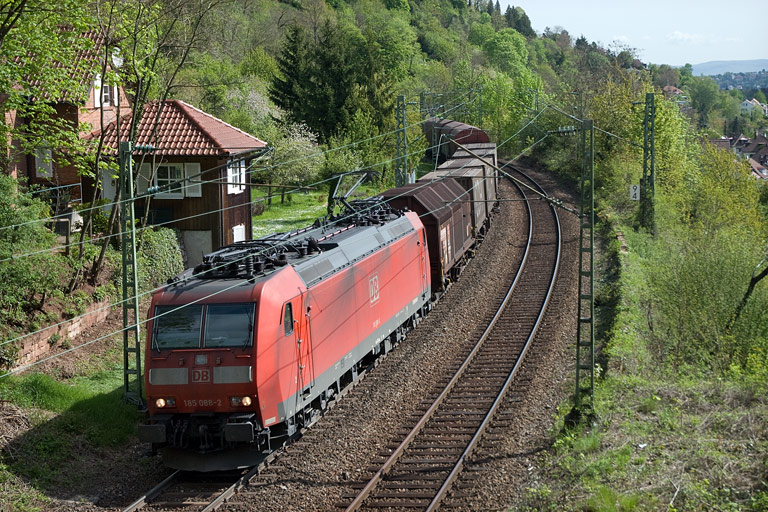 185 088 mit FE 45175 bei km 9,4 (Mai 2008)