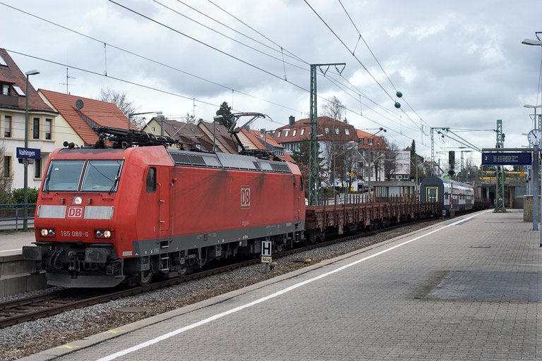 185 089 bei km 15,6 (M&auml;rz 2008)